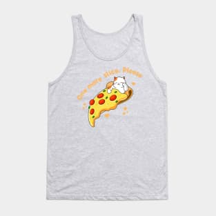 One More Pizza Slice Tank Top